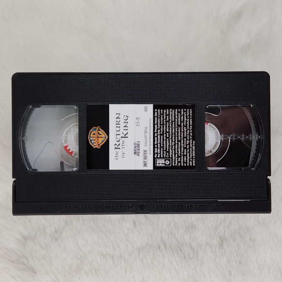 Return Of The King Animated 1979 LOTR Collectible VHS from 1996 WB - Picture 12 of 15